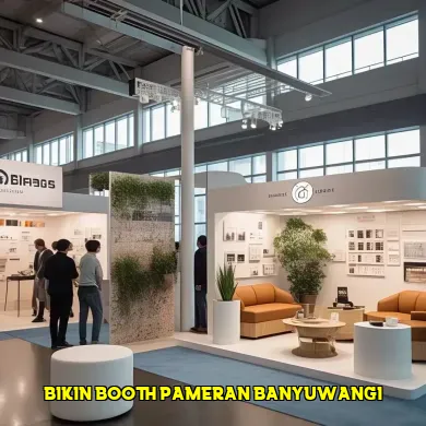 bikin booth pameran banyuwangi